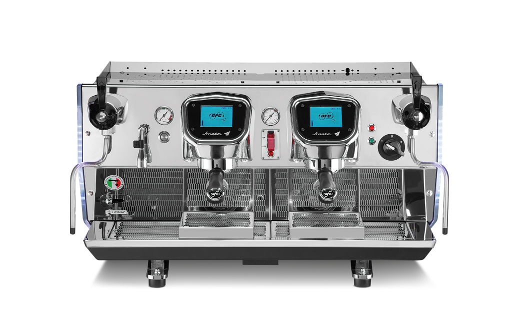 Aviator 2 Group Electronic Espresso Machine Front